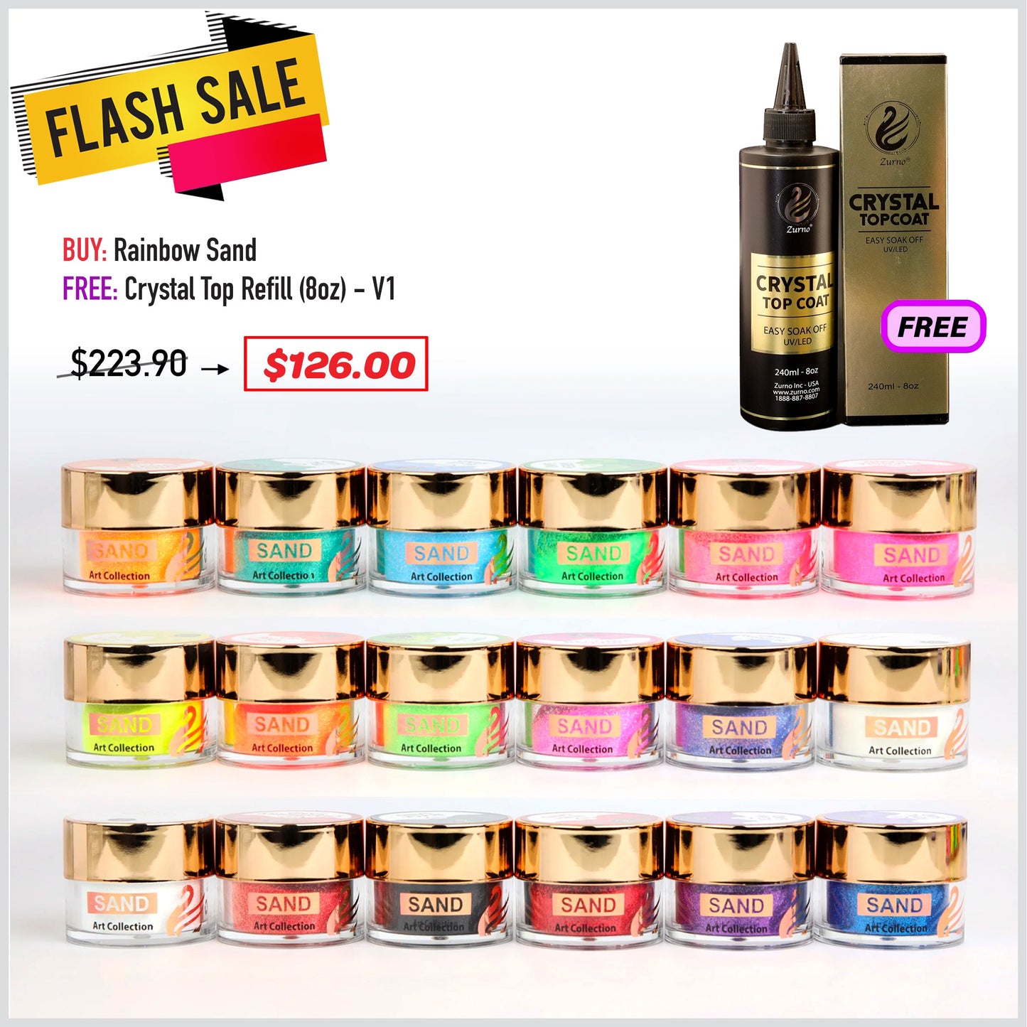 FLASH SALE - Rainbow Sand Bundle