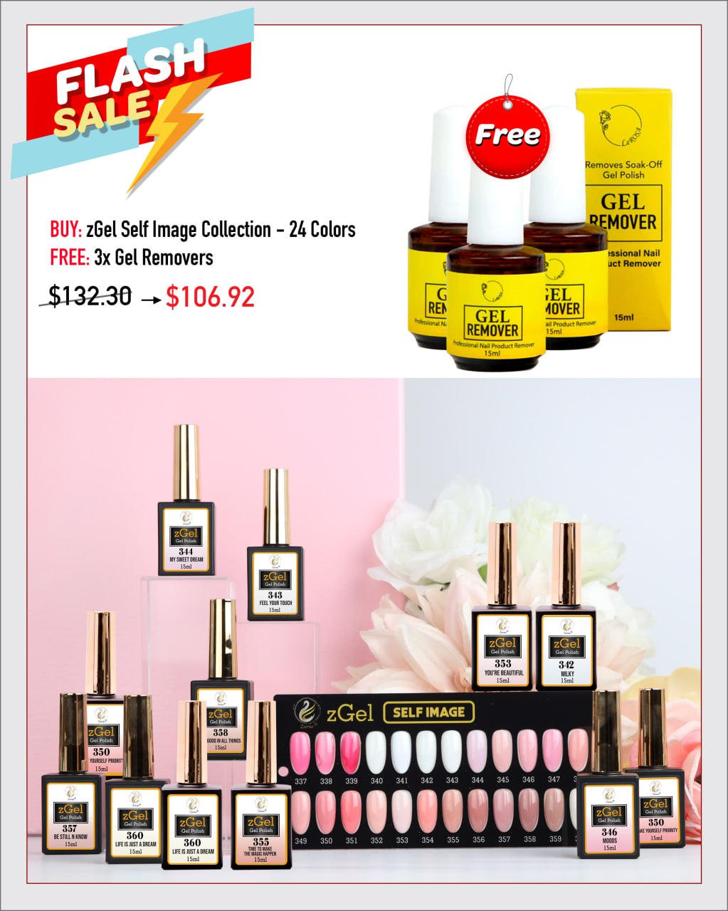 FLASH SALE - zGel - Self Image Collection Bundle