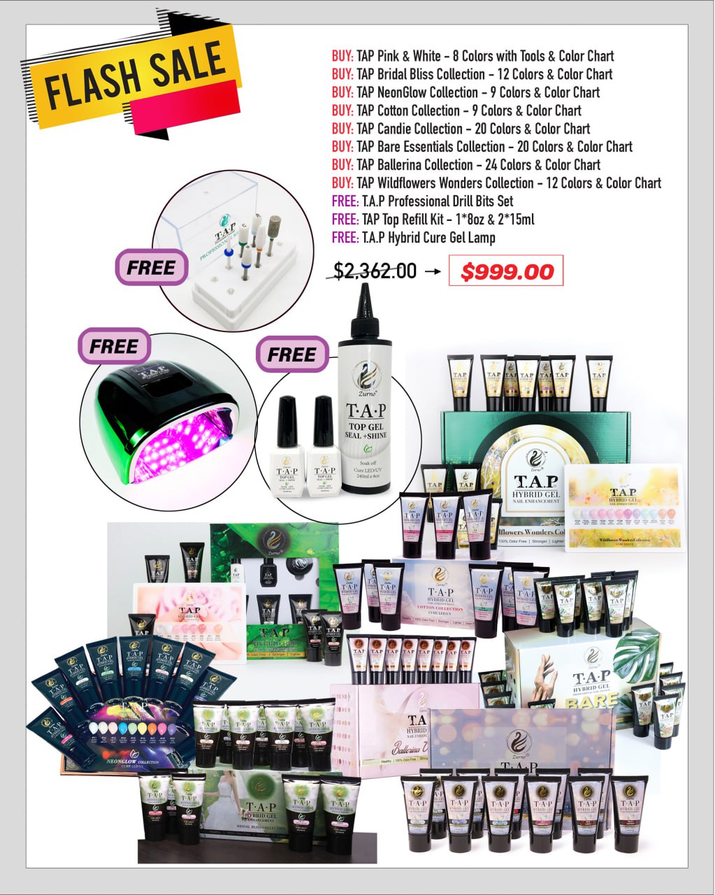 FLASH SALE - T.A.P - Complete Set