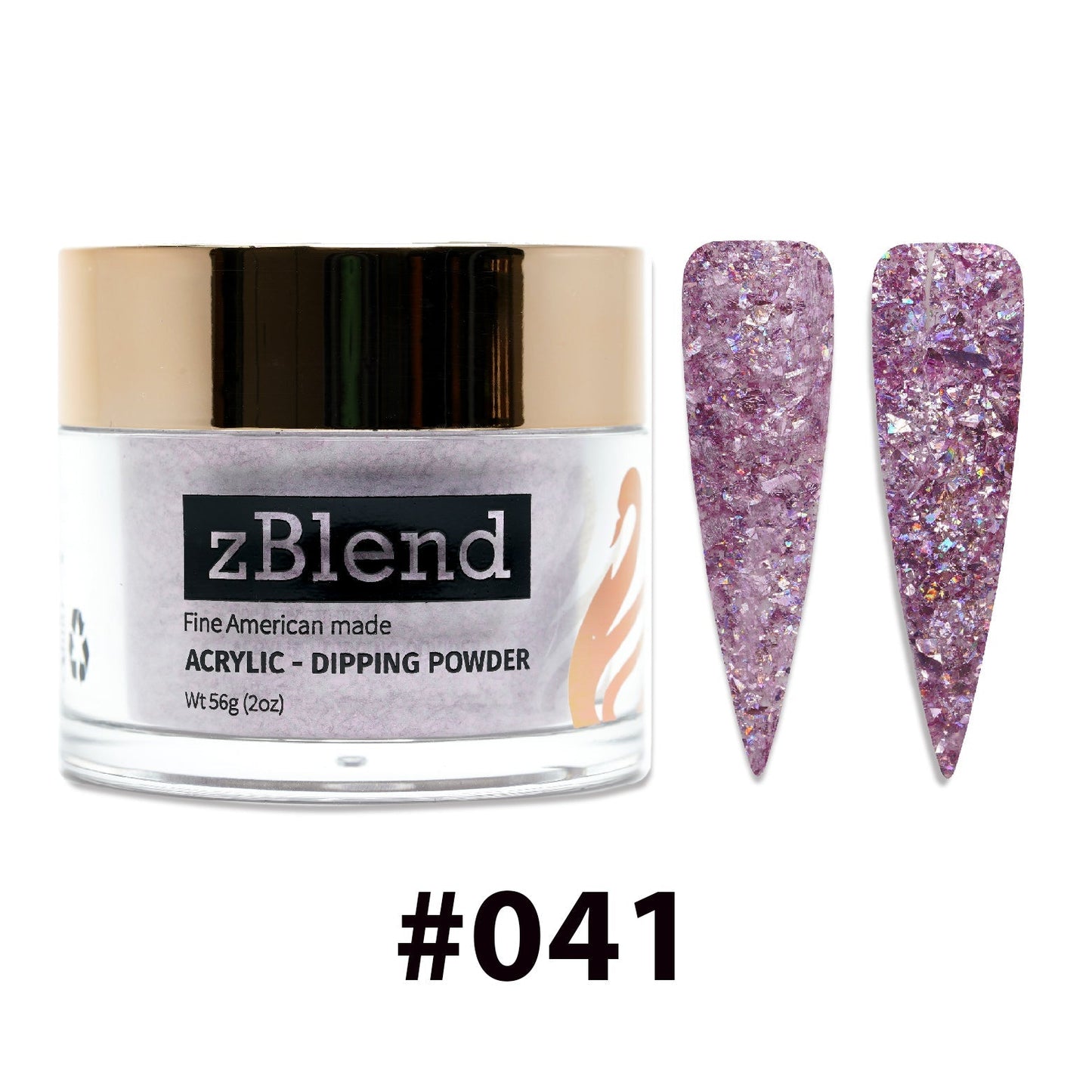 zBlend OR zGel | #041 - #052 Glitter Collection - 12 Colors