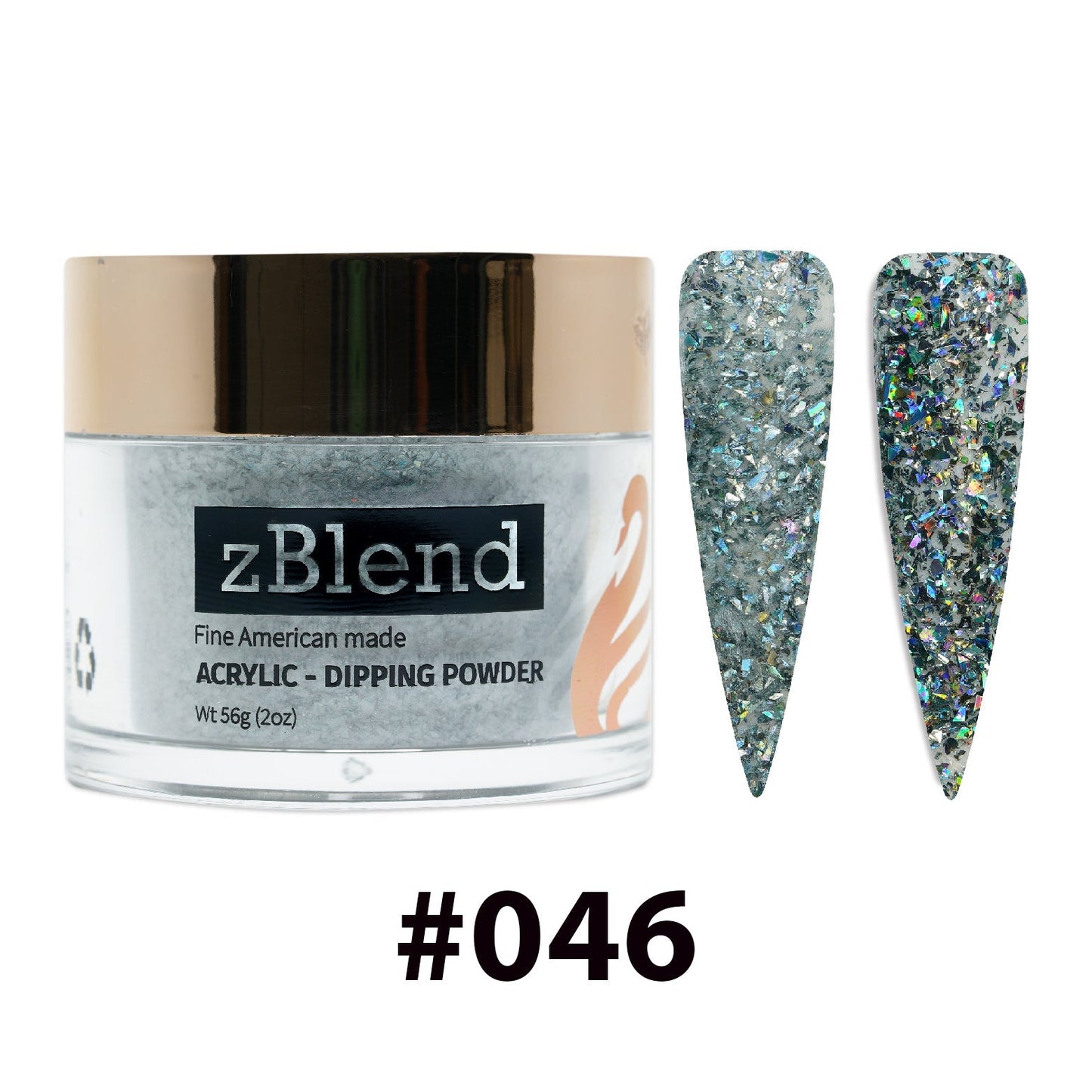 zBlend OR zGel | #041 - #052 Glitter Collection - 12 Colors