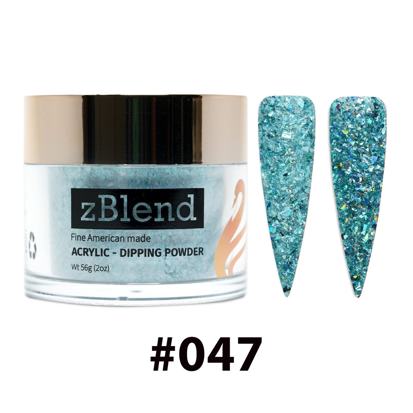 zBlend OR zGel | #041 - #052 Glitter Collection - 12 Colors