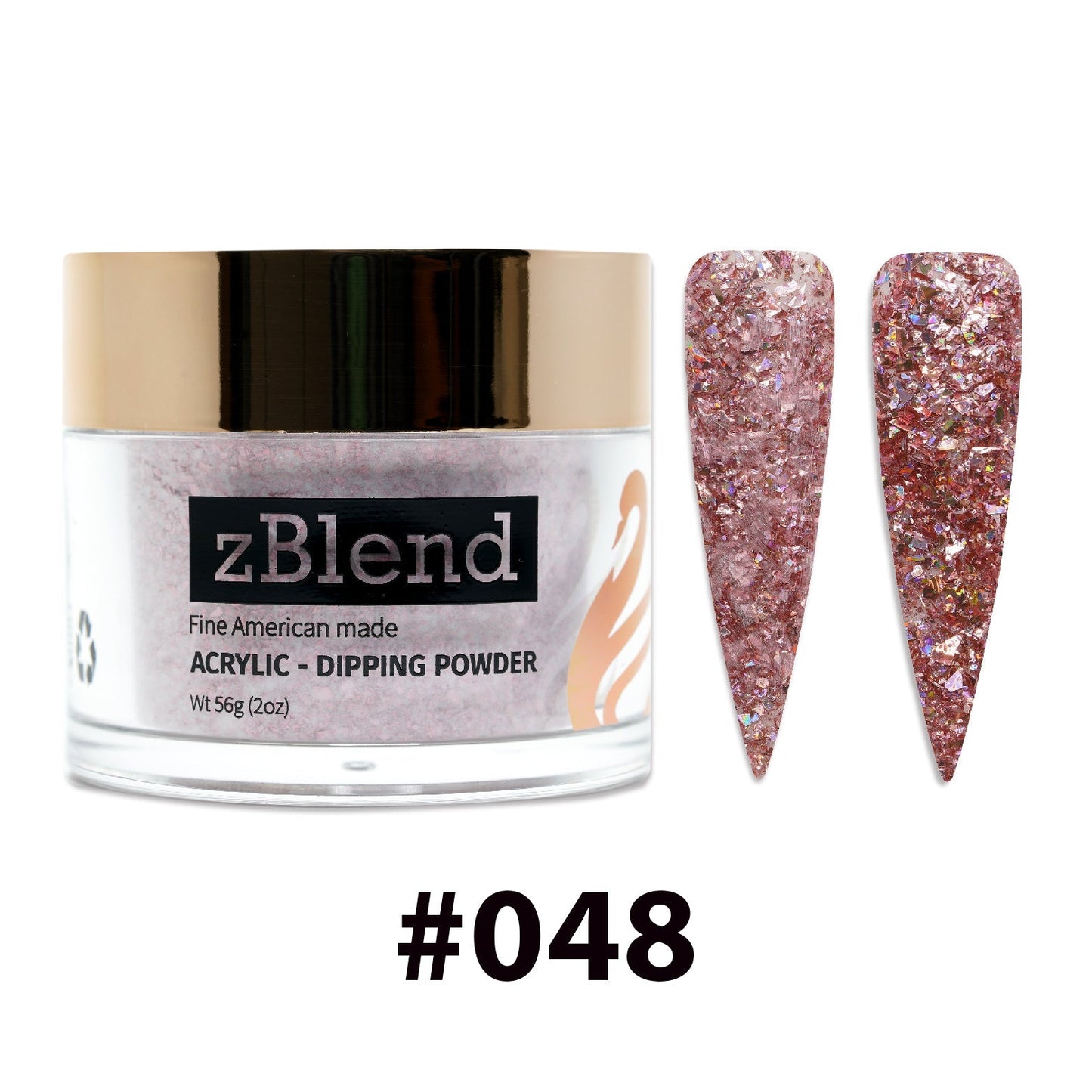 zBlend OR zGel | #041 - #052 Glitter Collection - 12 Colors