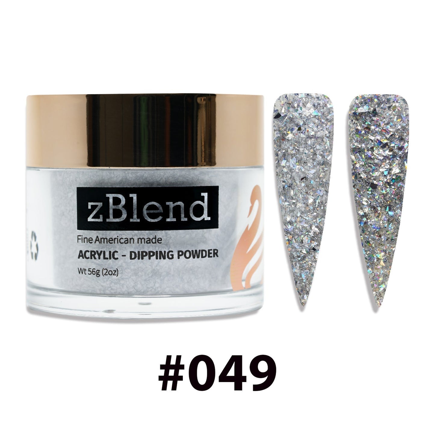 zBlend OR zGel | #041 - #052 Glitter Collection - 12 Colors