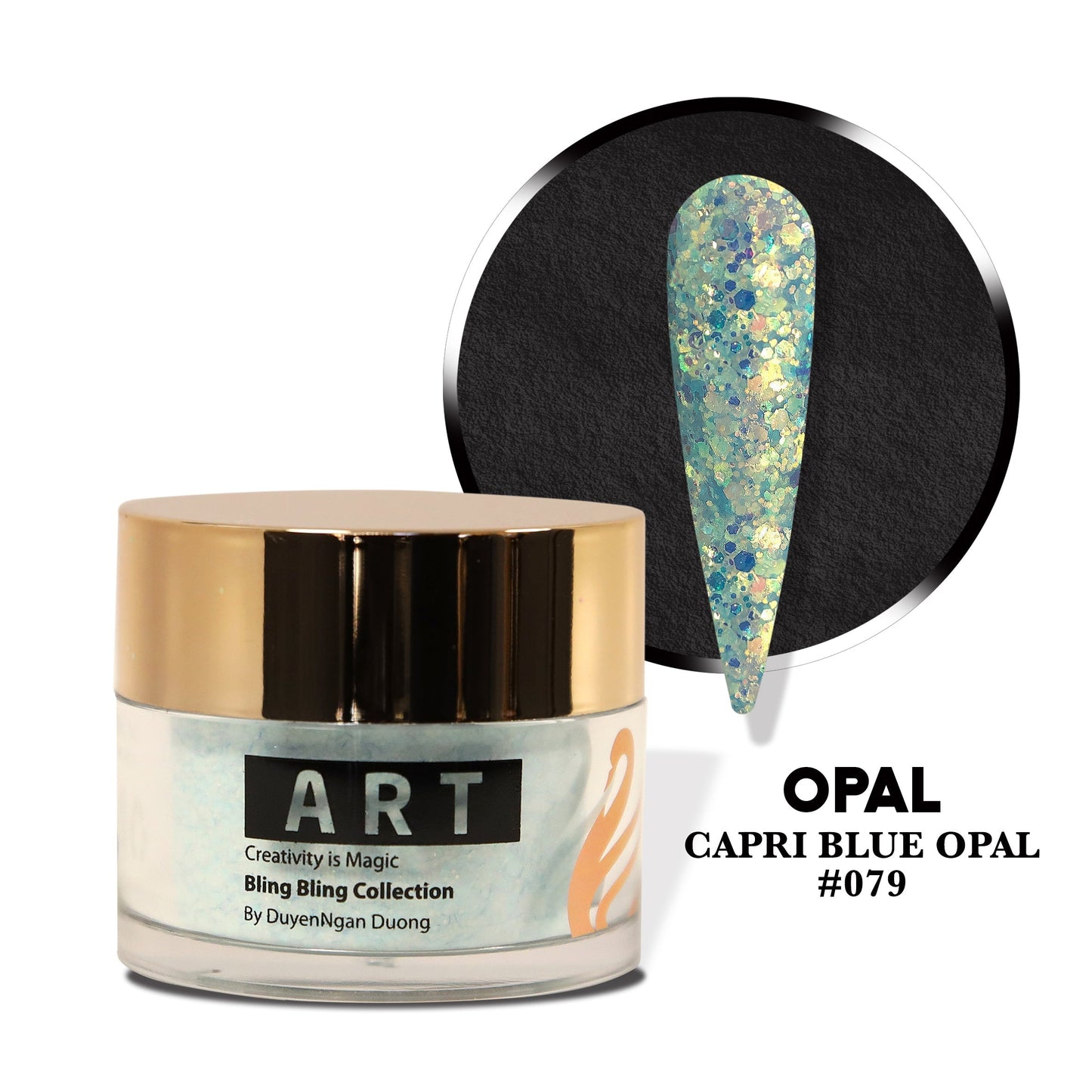Glitter Powder | #72 - #88 Opal Collection 17 Colors