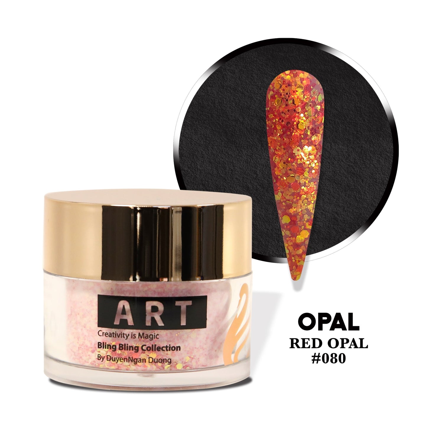 Glitter Powder | #72 - #88 Opal Collection 17 Colors
