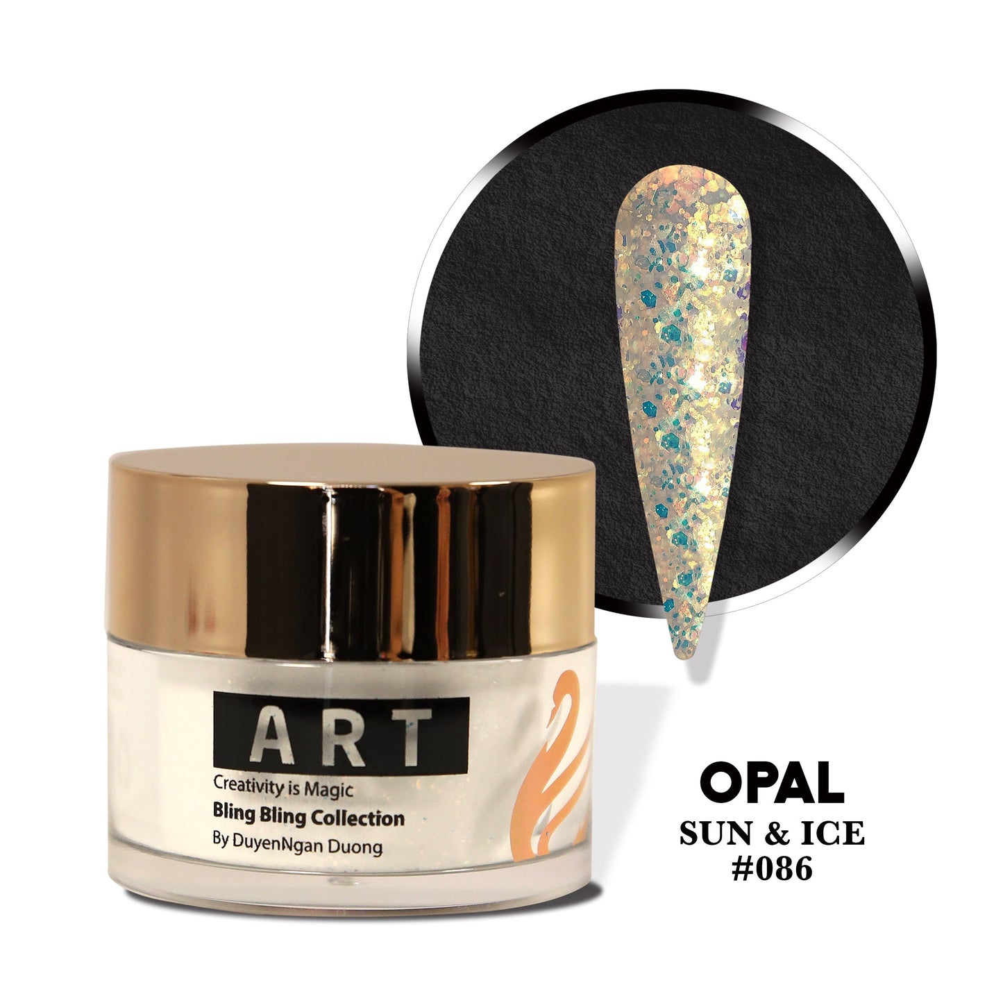 Glitter Powder | #72 - #88 Opal Collection 17 Colors