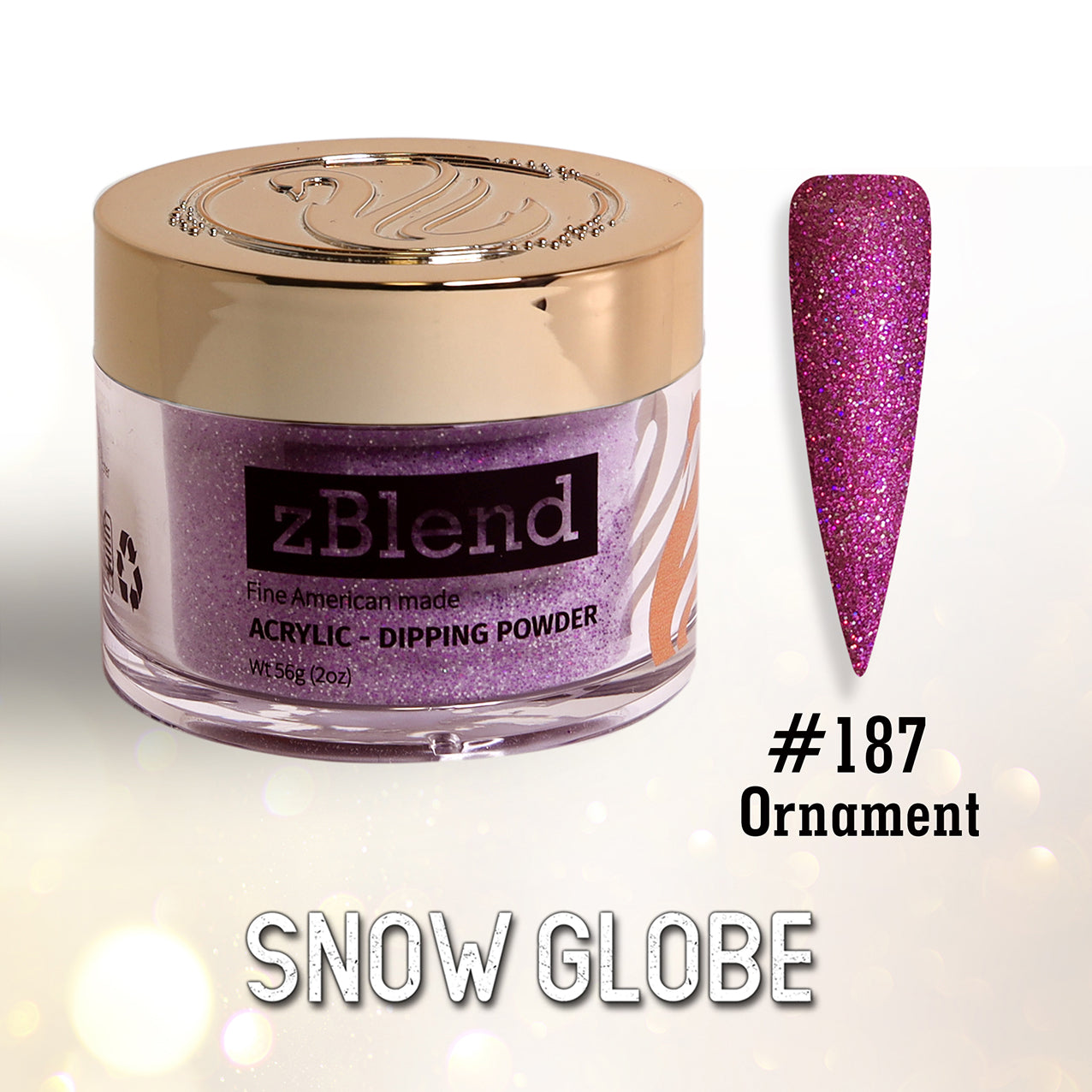 zBlend OR zGel | #169 - #204 Snow Globe Collection - 36 Colors