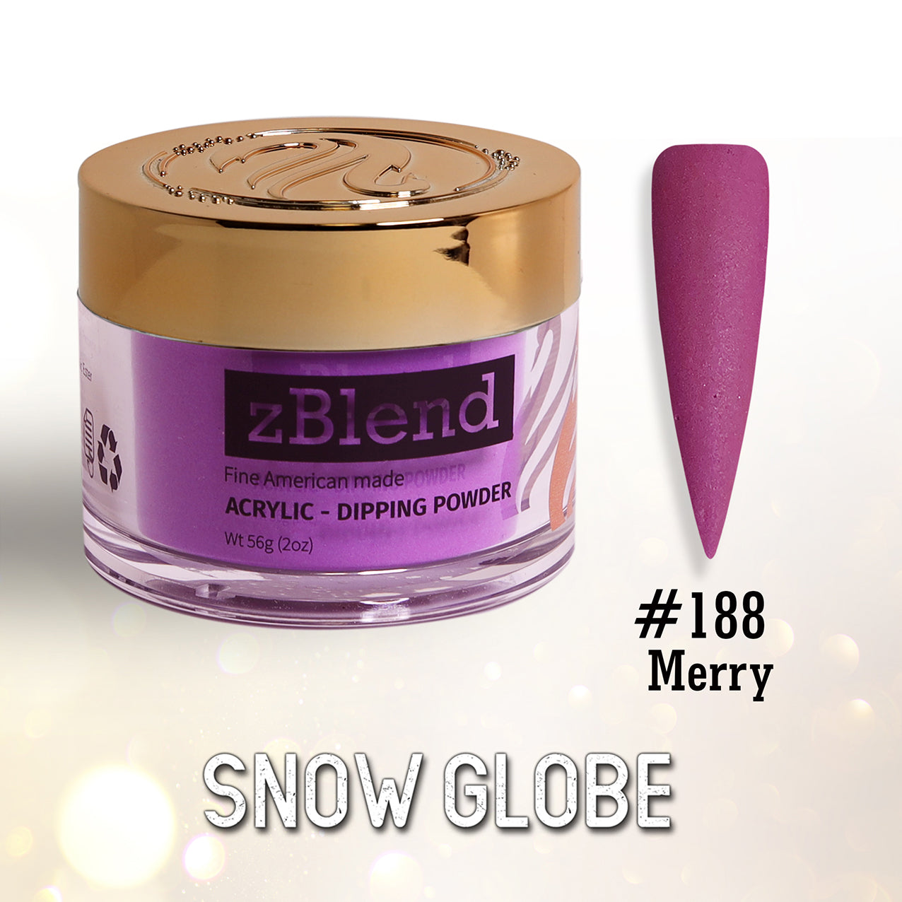 zBlend OR zGel | #169 - #204 Snow Globe Collection - 36 Colors