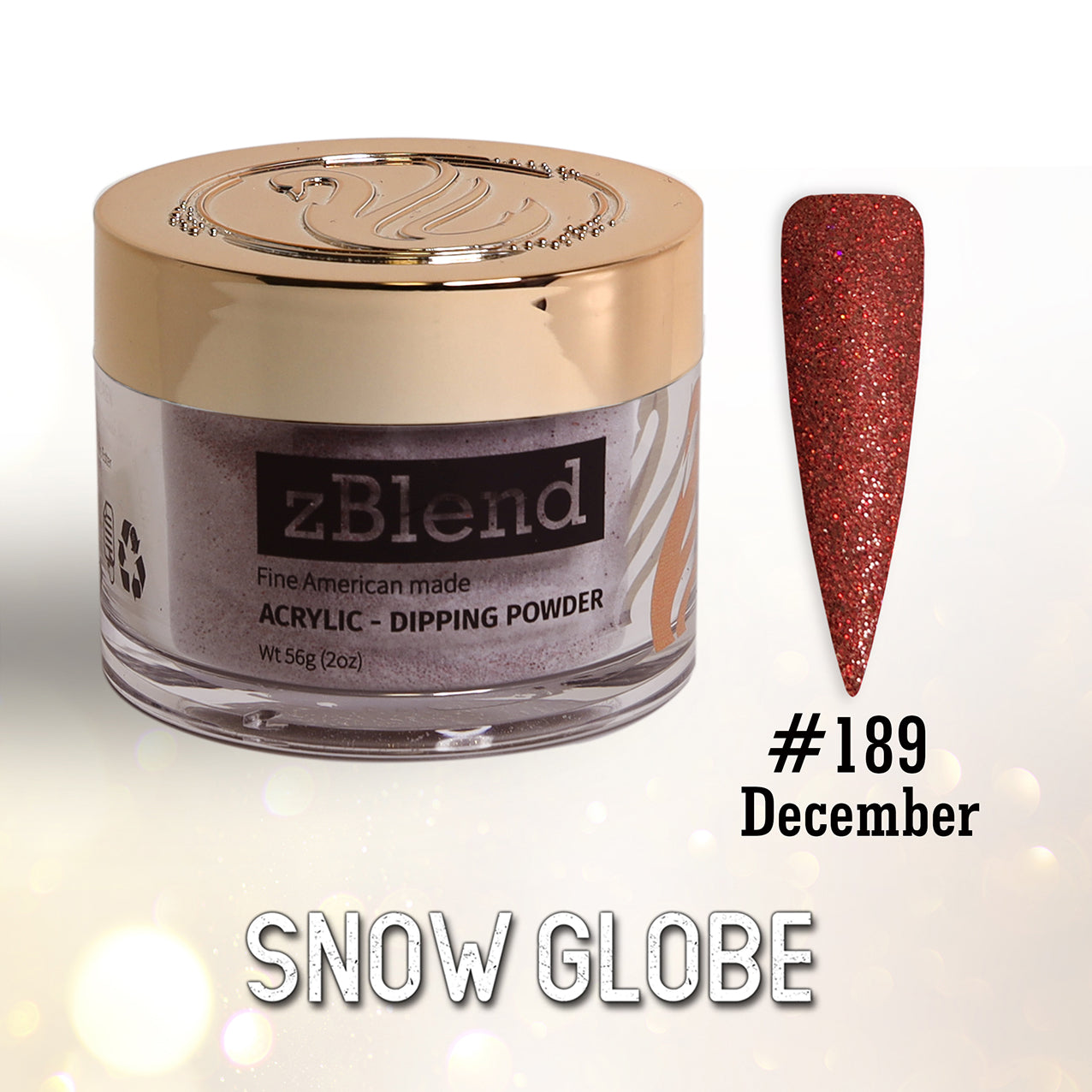 zBlend OR zGel | #169 - #204 Snow Globe Collection - 36 Colors