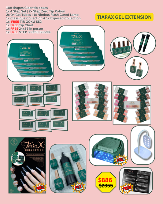 FLASH SALE - TIR - Clear Tip Complete Set