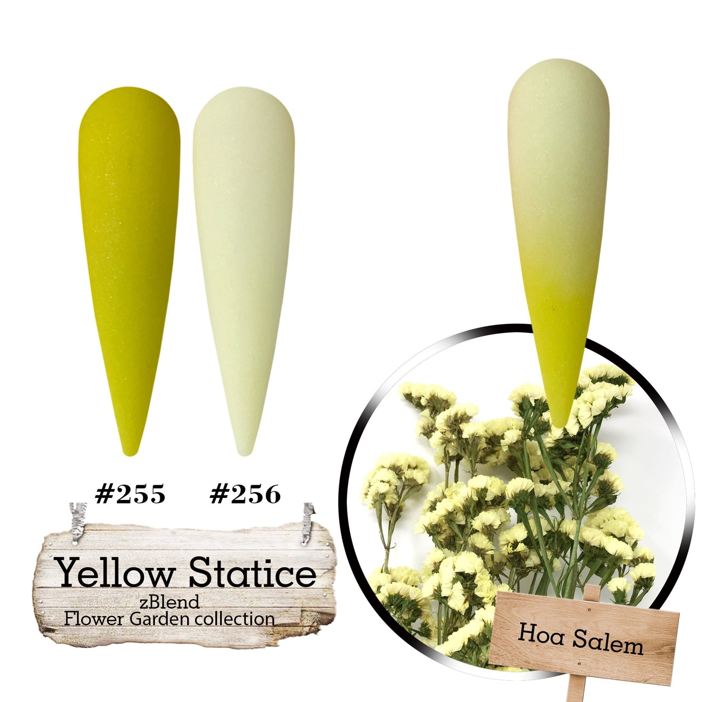 zBlend OR zGel | #253 - #288 Flowers Garden Collection - 36 Colors
