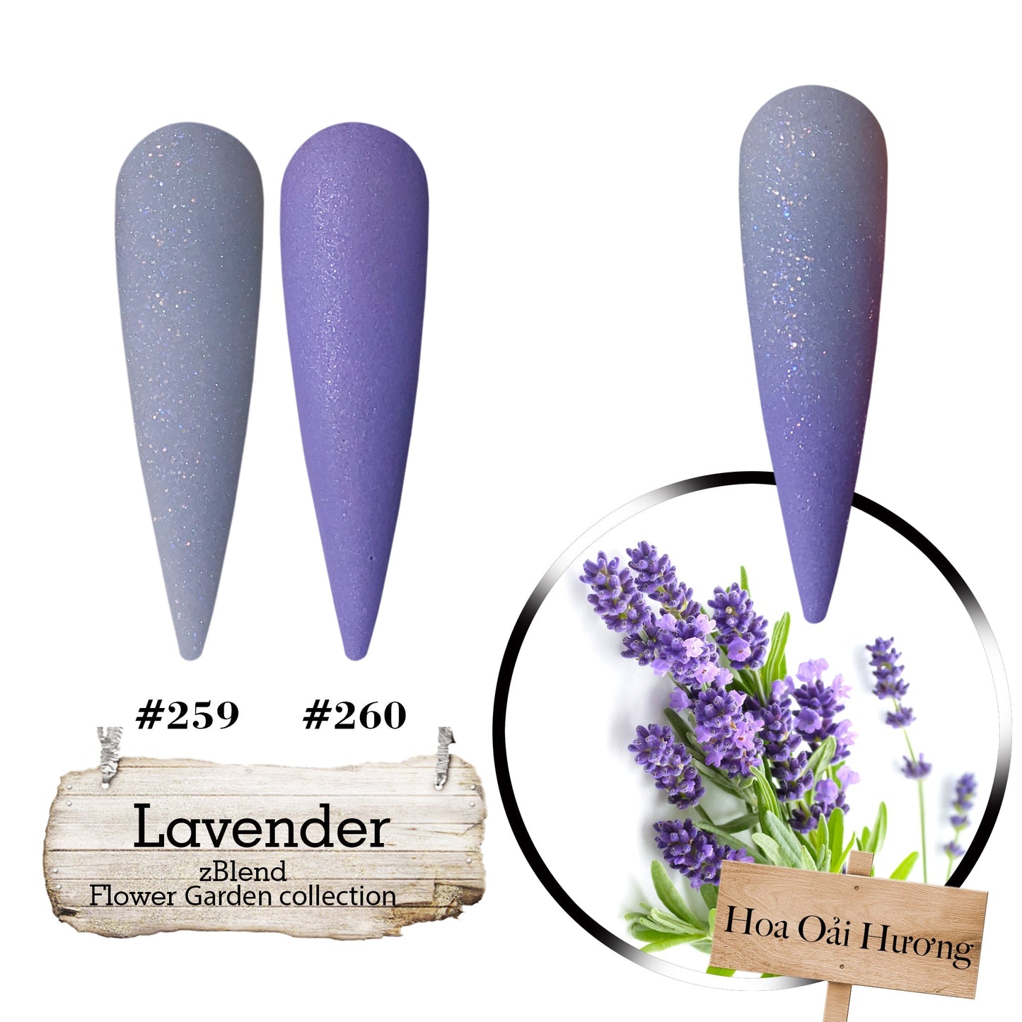 zBlend OR zGel | #253 - #288 Flowers Garden Collection - 36 Colors