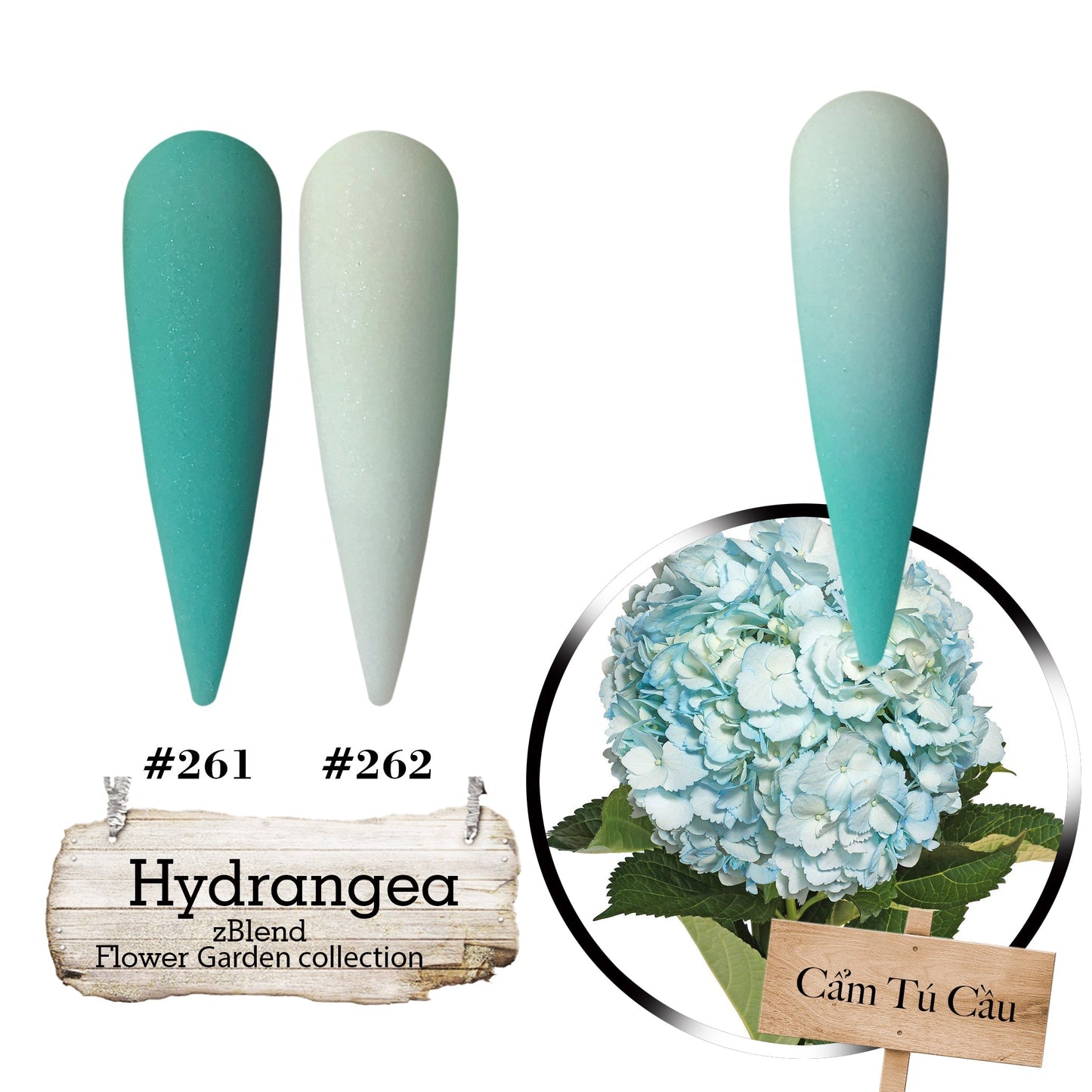 zBlend OR zGel | #253 - #288 Flowers Garden Collection - 36 Colors