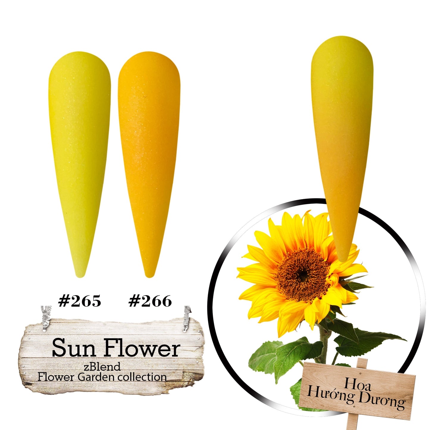 zBlend OR zGel | #253 - #288 Flowers Garden Collection - 36 Colors