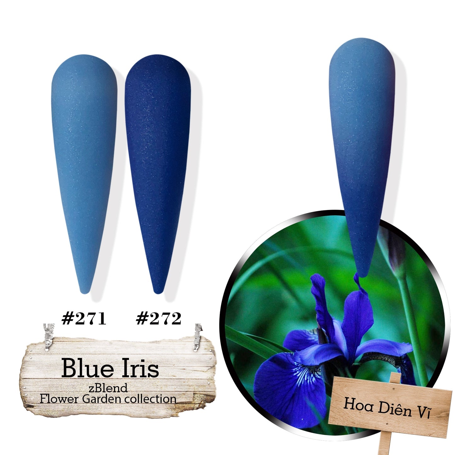 zBlend OR zGel | #253 - #288 Flowers Garden Collection - 36 Colors