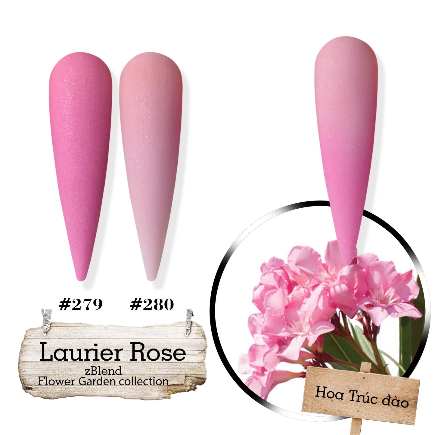 zBlend OR zGel | #253 - #288 Flowers Garden Collection - 36 Colors
