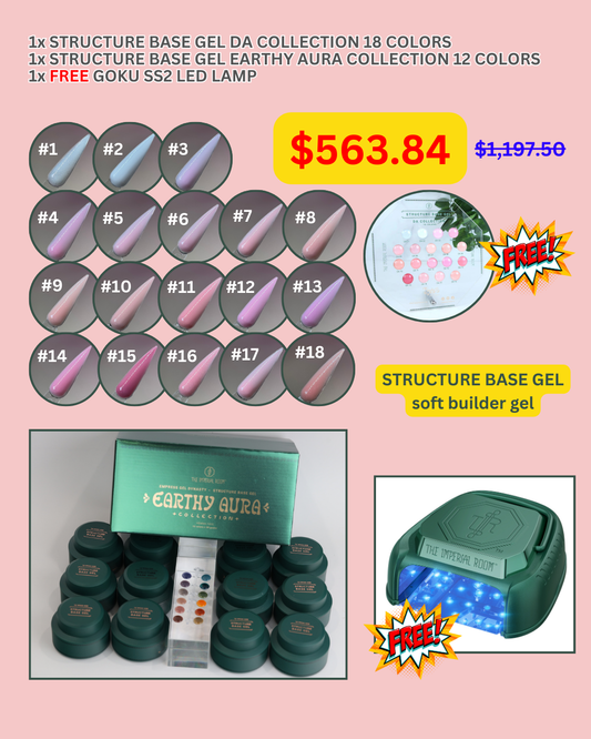 FLASH SALE - TIR - Structure Base Gel Collection Bundle