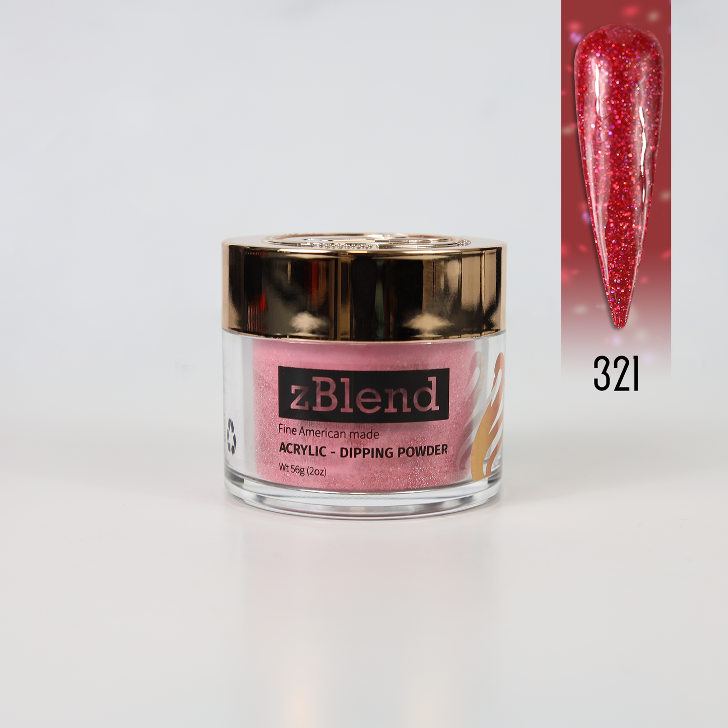 zBlend - zGel - zLacquer | #313 - #336 Lady in Red Collection - 24 Colors