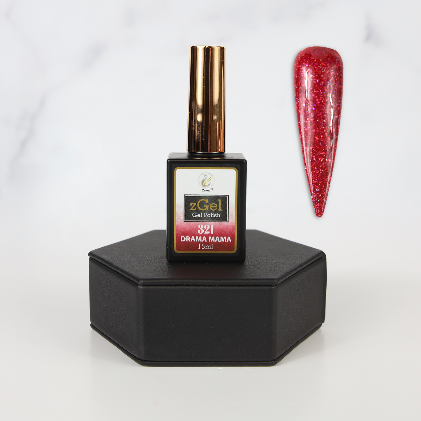 zBlend - zGel - zLacquer | #313 - #336 Lady in Red Collection - 24 Colors