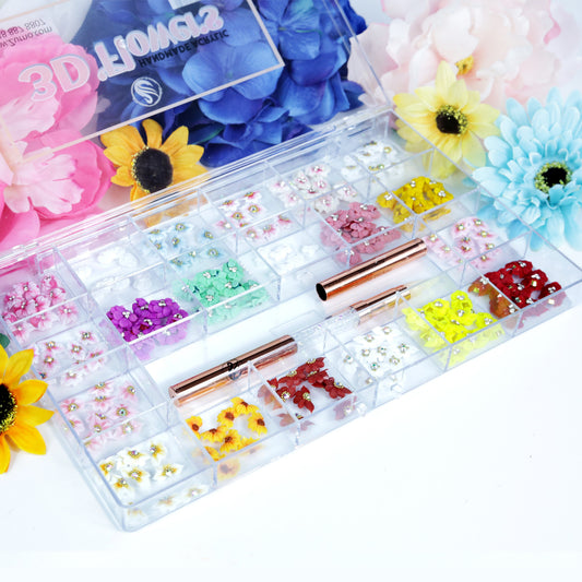 Handmade Acrylic 3D Flower