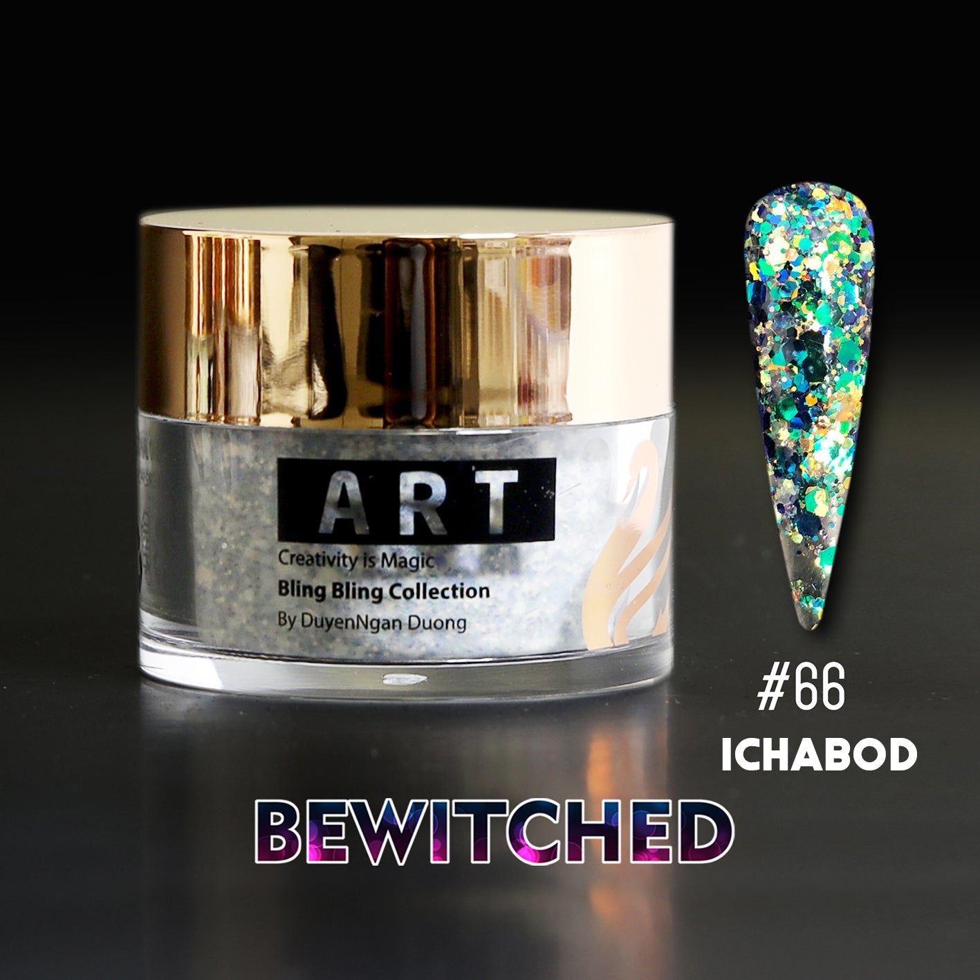 Glitter Powder | #60 - #71 Bewitched Collection 12 Colors