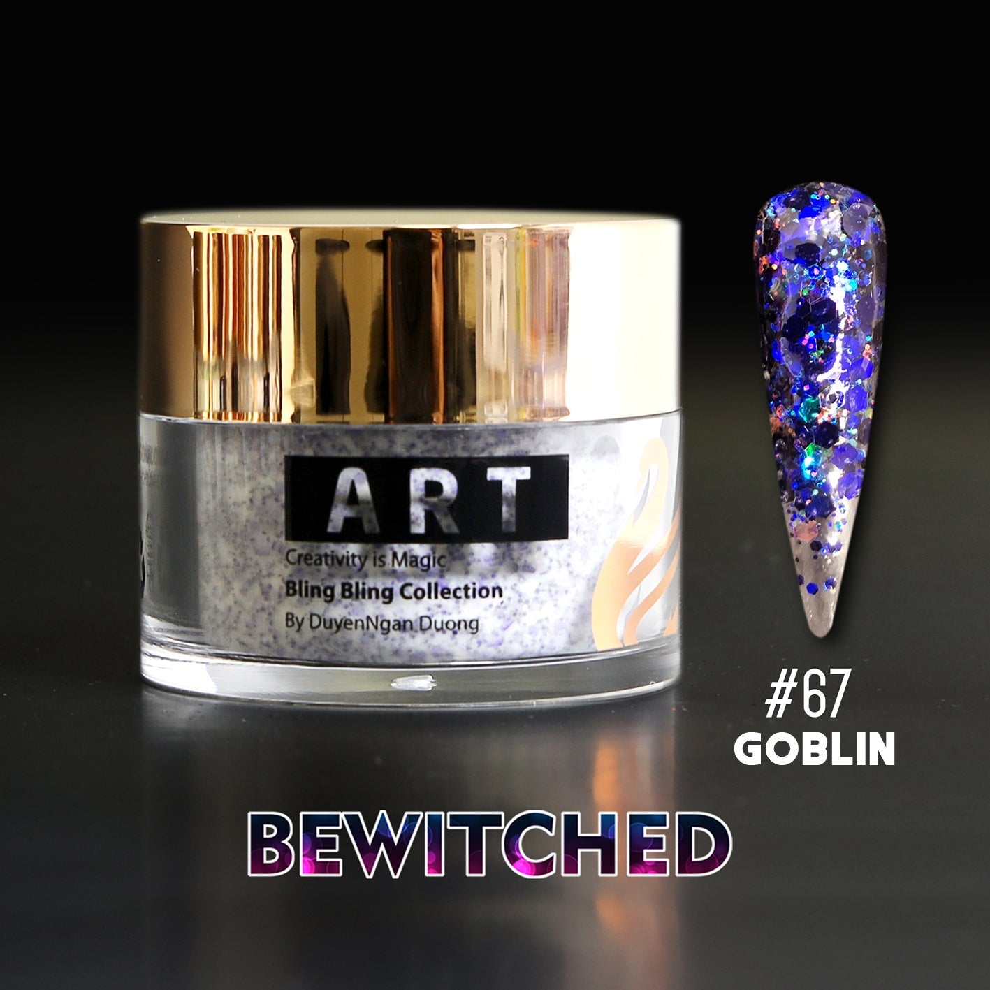 Glitter Powder | #60 - #71 Bewitched Collection 12 Colors