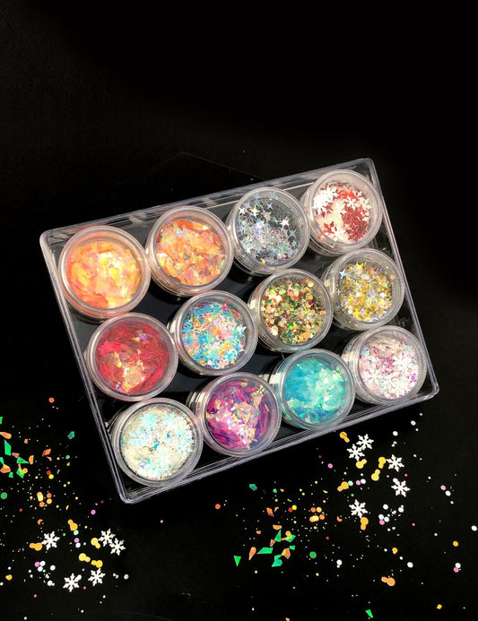 Christmas glitter