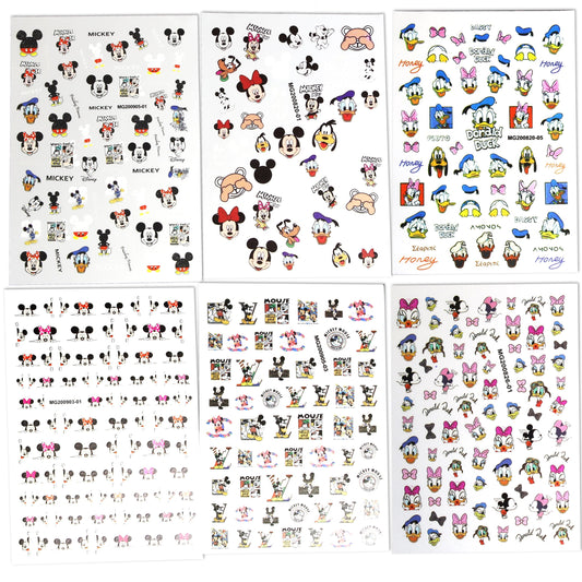 Mickey Sticker Set 2 (6pcs)