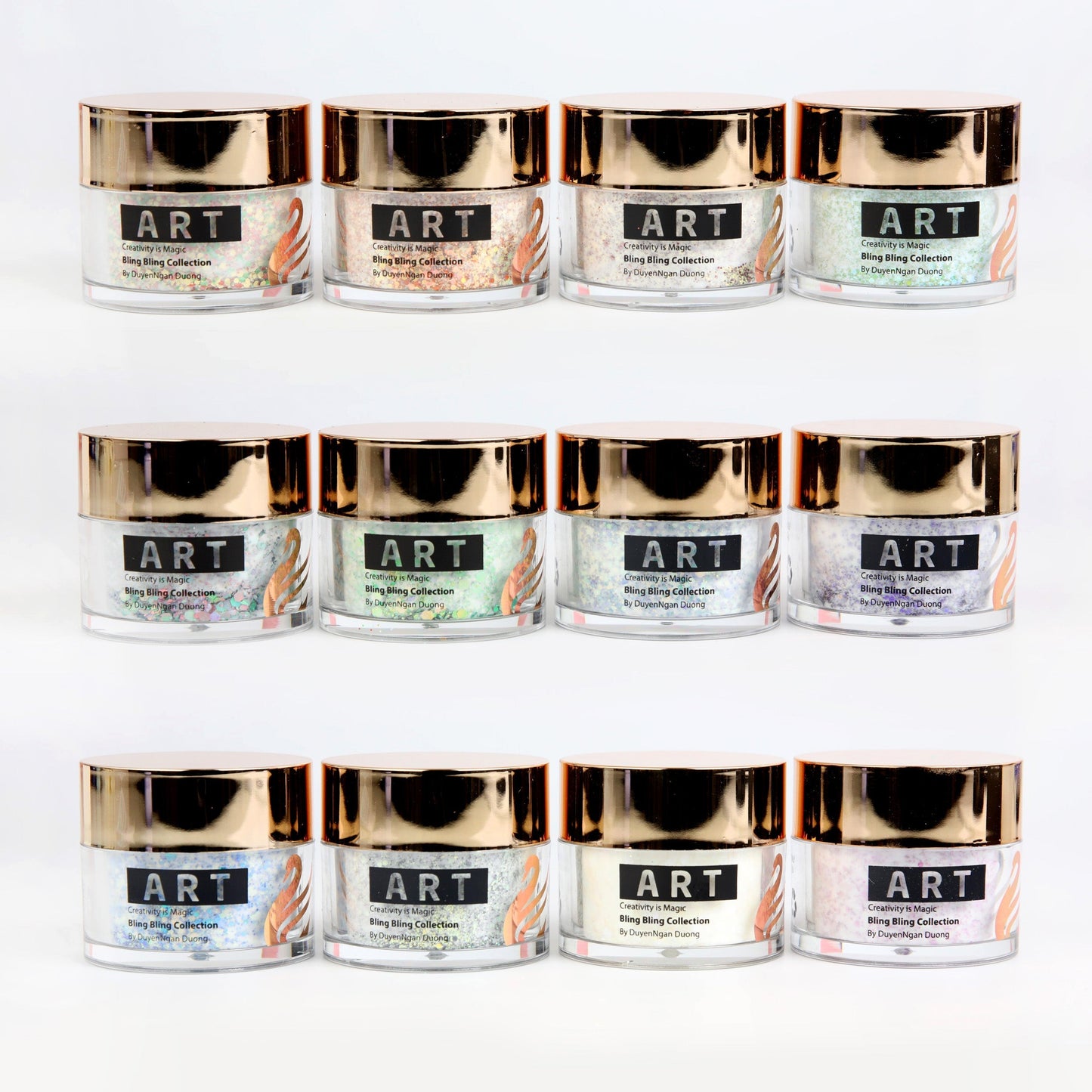 Glitter Powder | #60 - #71 Bewitched Collection 12 Colors