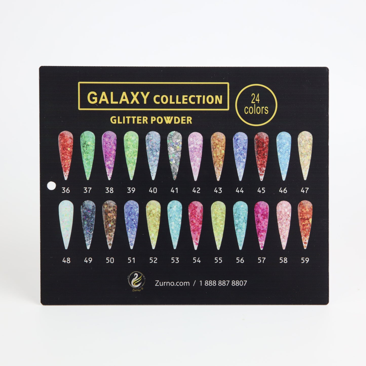Glitter Powder | #36 - #59 Galaxy Collection 24 Colors