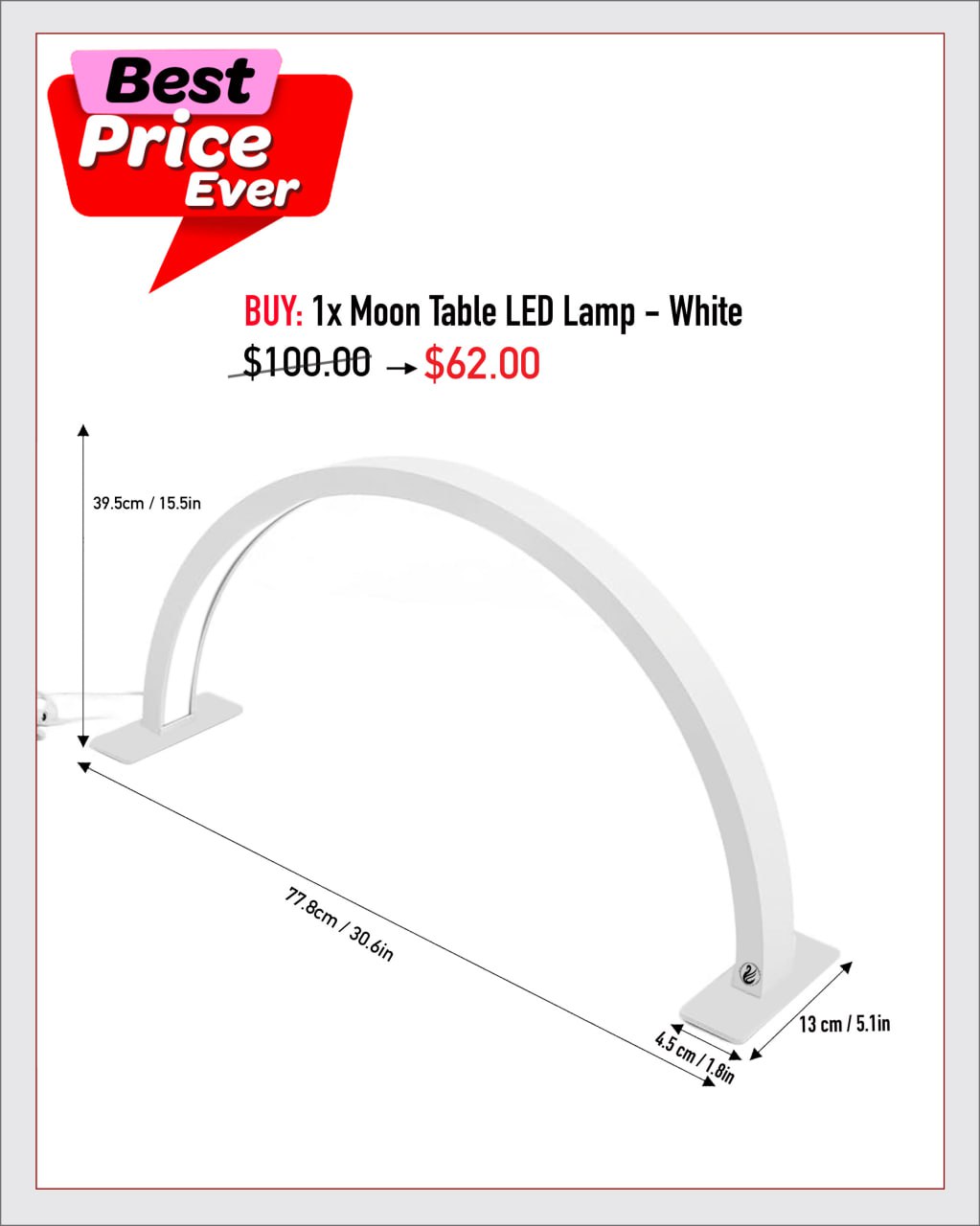 Moon Table LED Lamp
