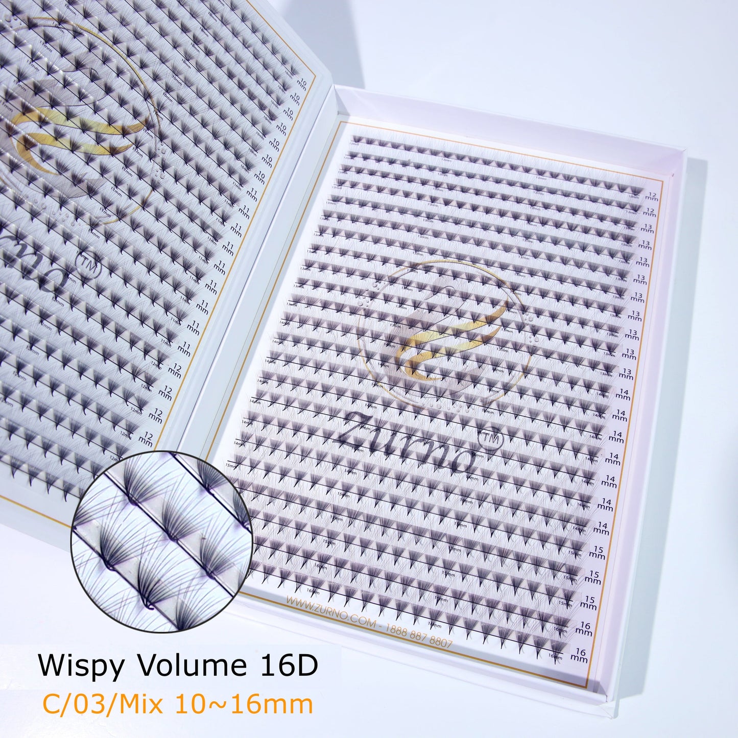 Zurno Lash - Wispy Volume Box 10D-16D-20D