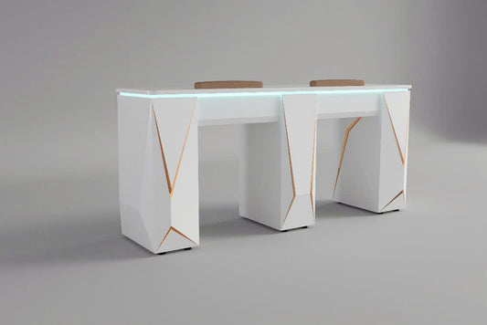 3D-02 Luxe Double Nail Table
