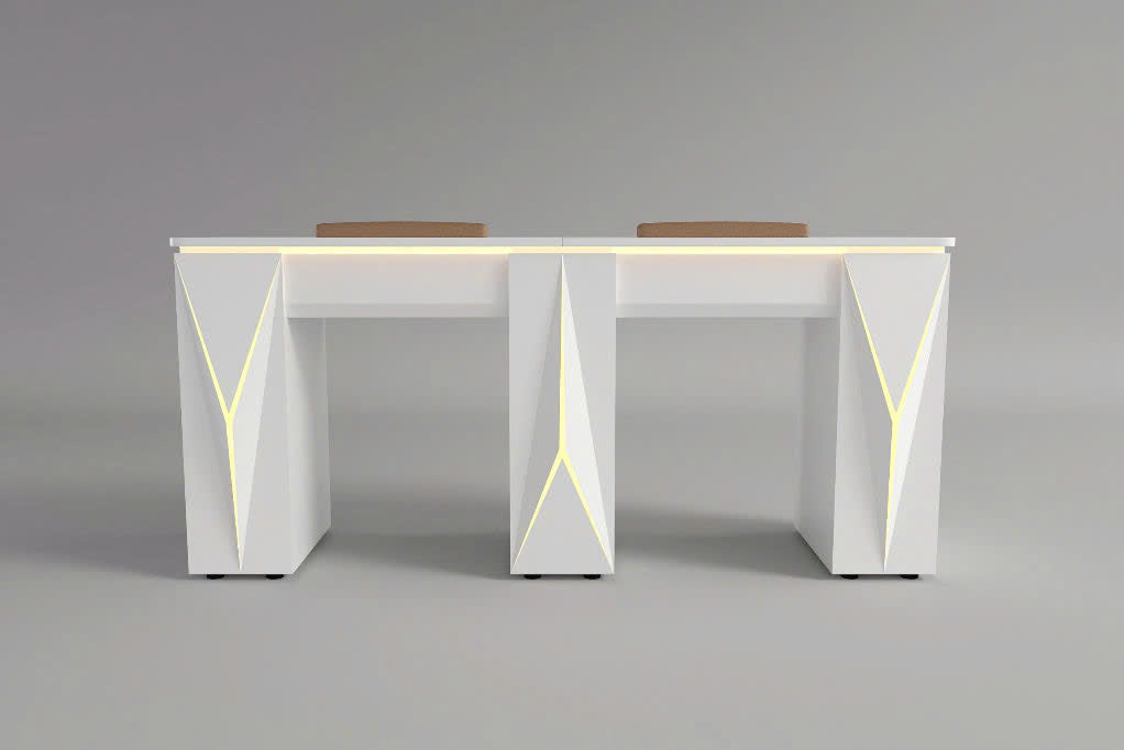 3D-03 Luxe Double Nail Table